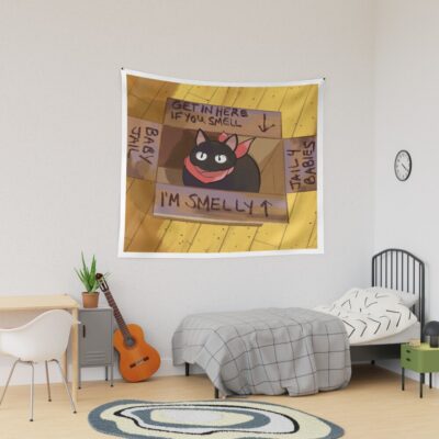 Stinky Cat Baby Nichijou Tapestry