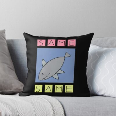 Nichijou Same Shark Throw Pillow