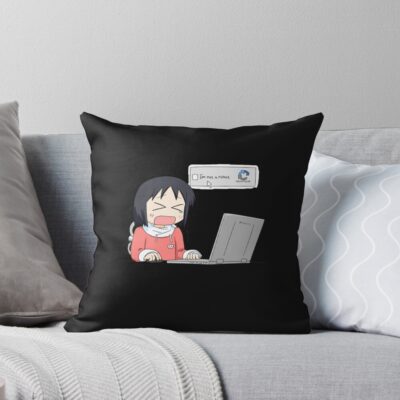 Nichijou Nano Shinonome Crying Throw Pillow